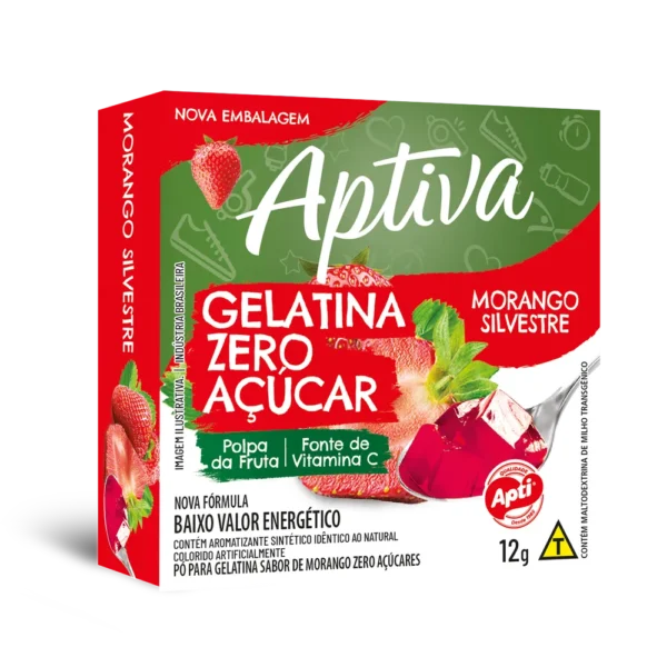 Gelatina Apti zero Frutilla