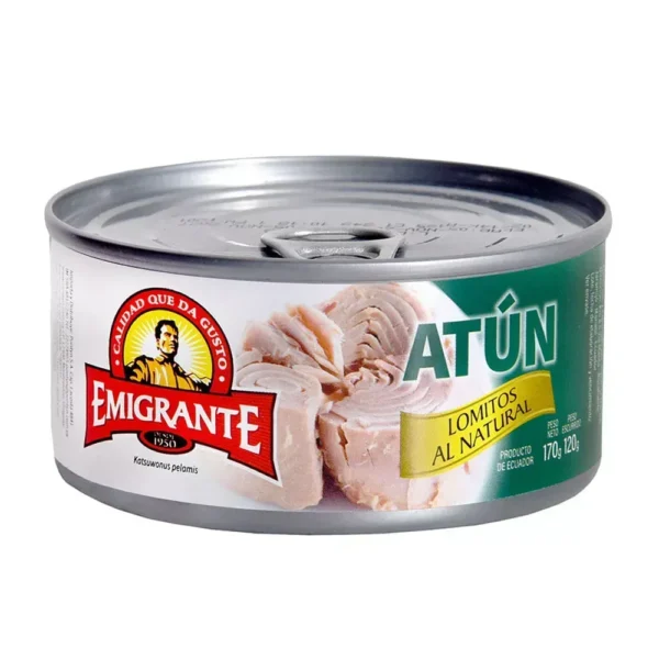 Atún Lomitos Emigrante al natural 170 g