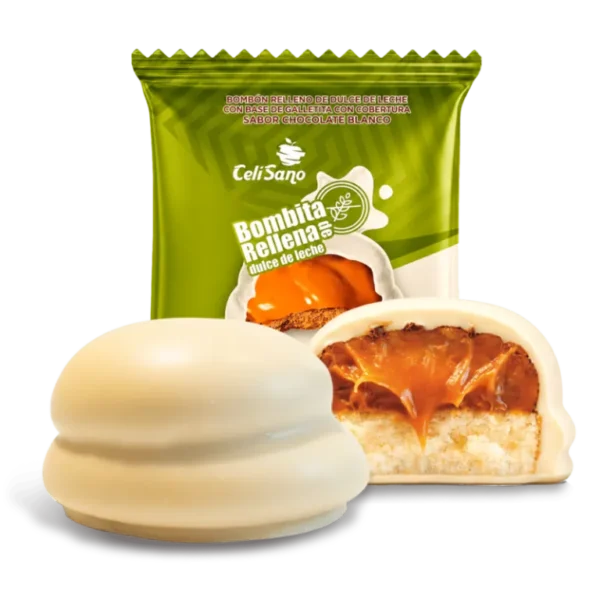 Bombitas CeliSano chocolate blanco 30g