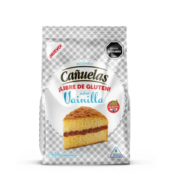 Premezcla Bizcochuelo Vainilla Canuelas 450g