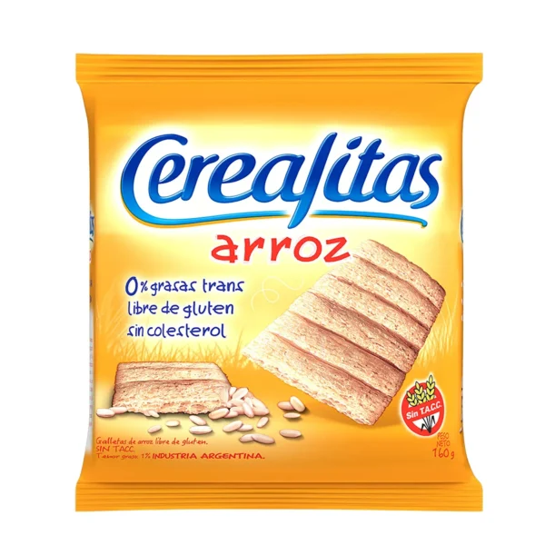 Galletas Ceralitas de arroz 160g