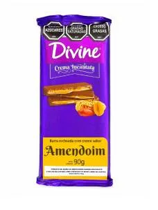 Chocolate Divine relleno crema maní 90g