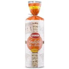 Galleta de arroz integral Samán
