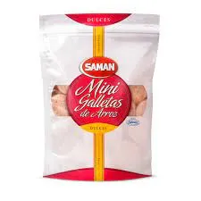 Galleta de arroz mini dulce Samán