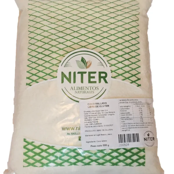 Coco rallado Niter 500g