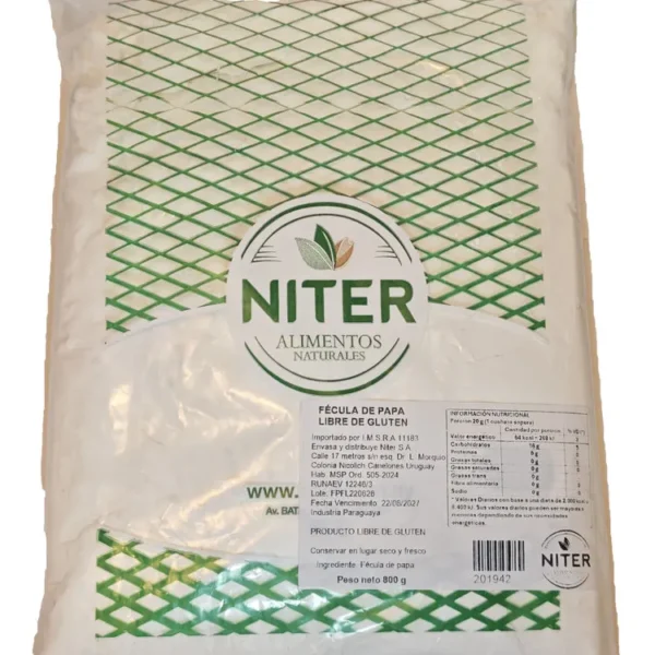 Fécula de Papa Niter 800g