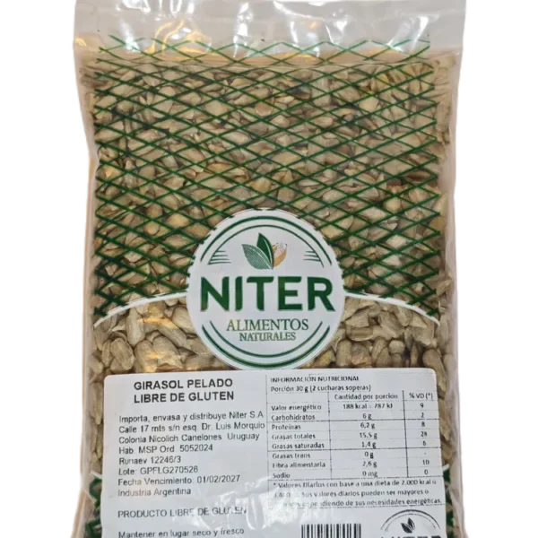 Girasol pelado Niter 200g