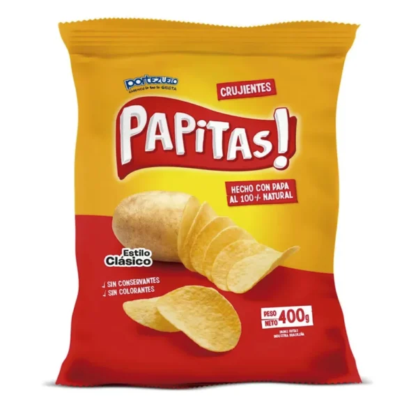 Papas fritas Portezuelo 400 g