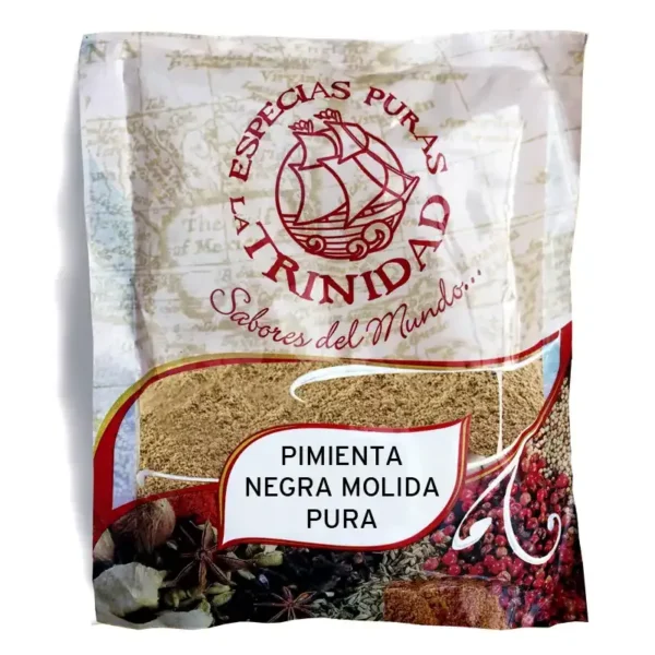 Pimienta negra molida  La Trinidad 50g