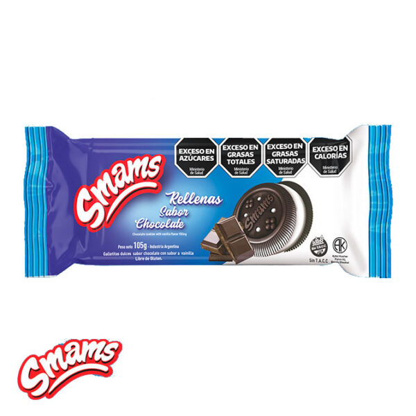 Galletita de chocolate rellena 108g