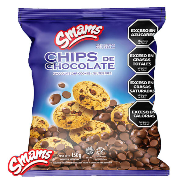 Chips de chocolate SMAMS