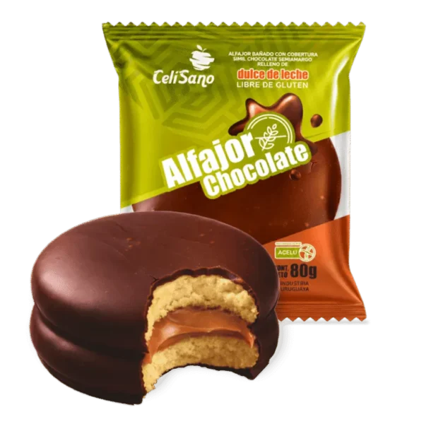Alfajor de chocolate CeliSano