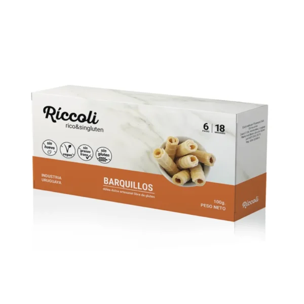 Riccoli caja con barquillos