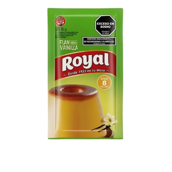 Flan ROYAL reducido en azúcar