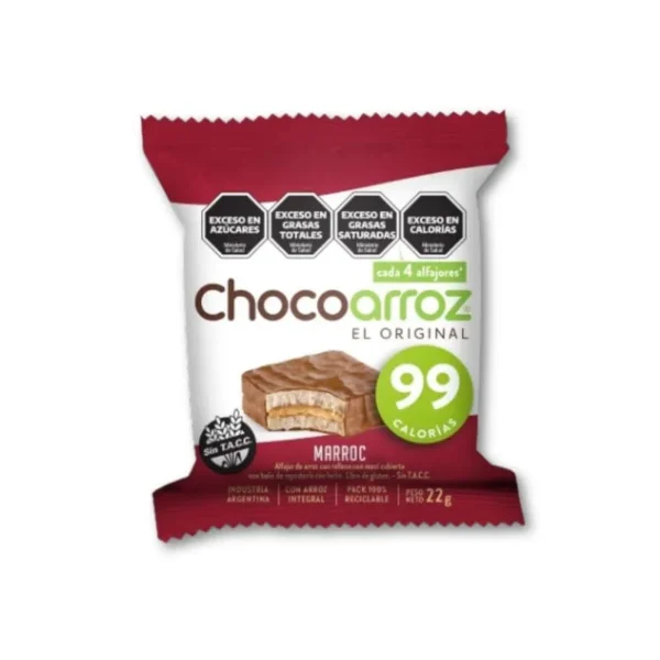Alfajor choco arroz