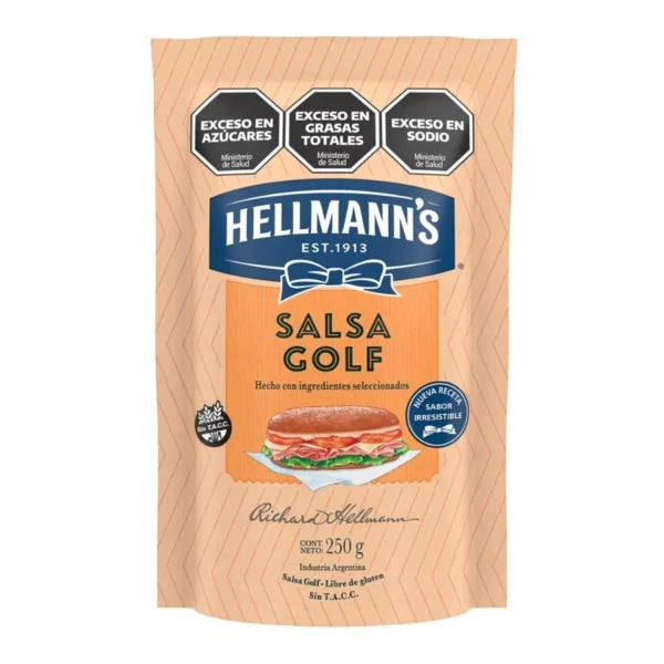 Hellmanns salsa Golf