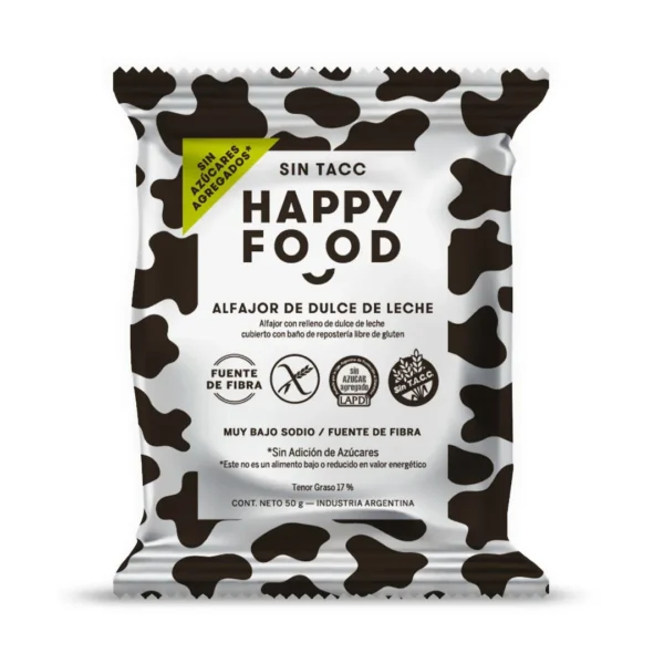 Alfajor Happy Food sin azucar