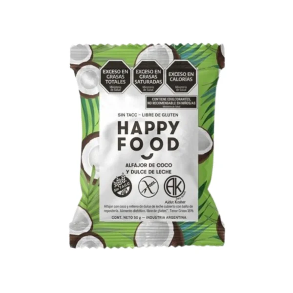 Alfajor Happy Food coco