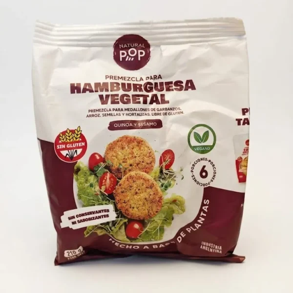 Premezcla Para Hamburguesa vegetal