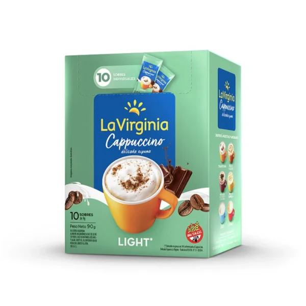 Cappuccino en sobre light La Virginia